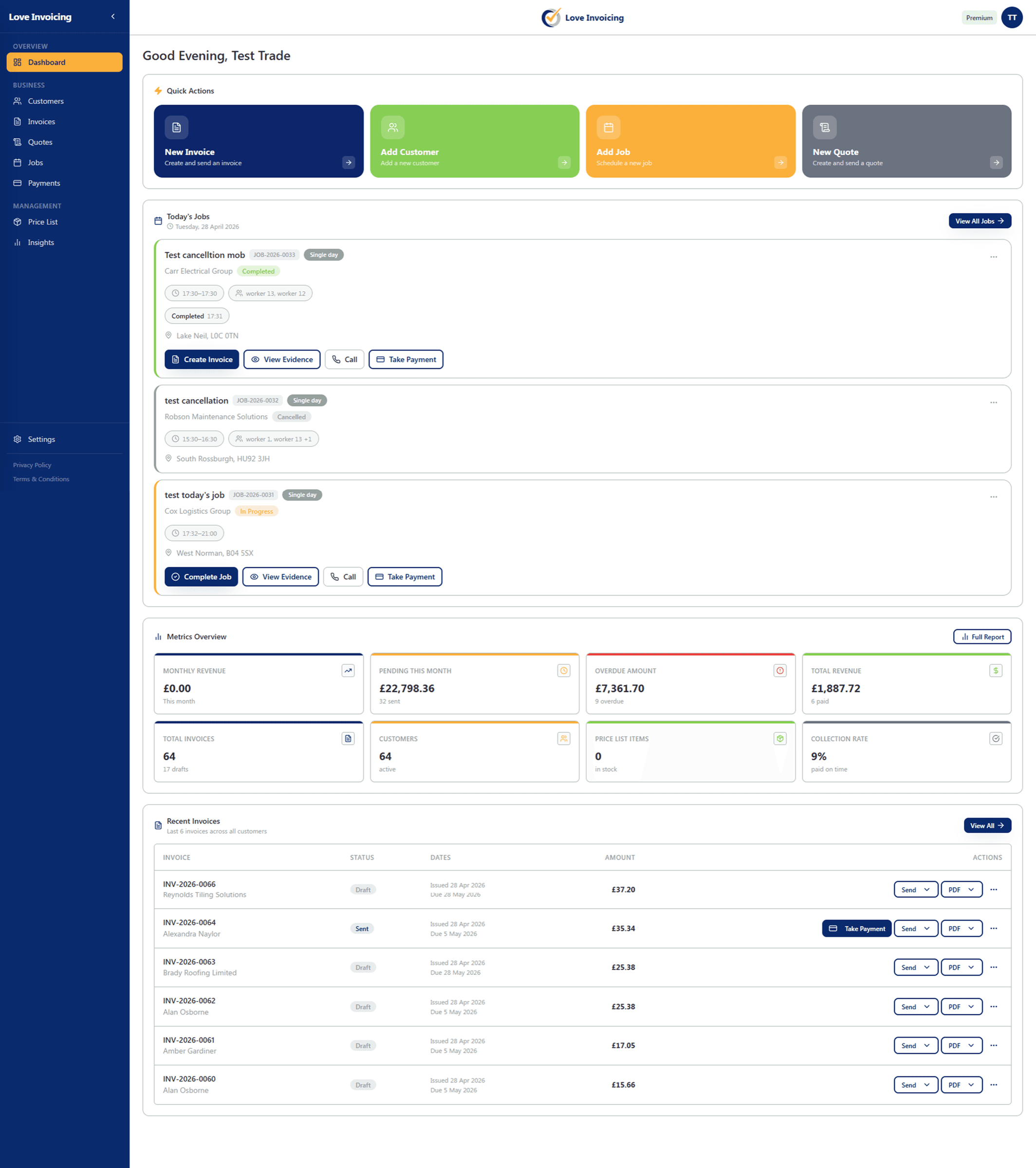 Dashboard